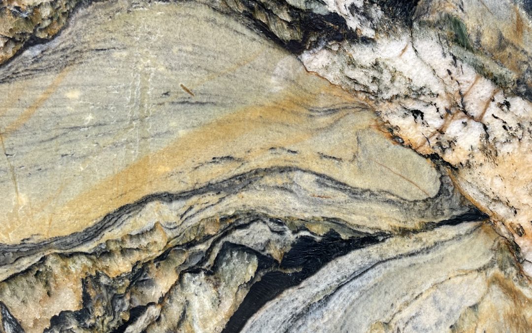 Nouveaux arrivages Quartzite MAGMA BLUR – Bloc AM590- 315x180x2cm